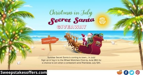 Wheel Of Fortune Secret Santa Holiday Giveaway