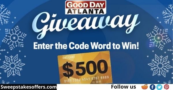 Fox 5 Good Day Atlanta Giveaway - Fox5Atlanta.com