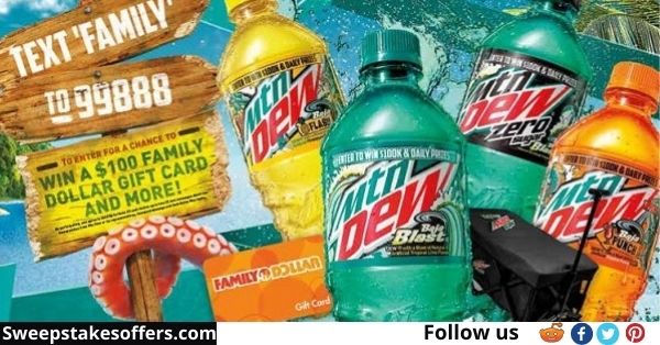 Mtn Dew Baja Blast Off To Adventure Sweepstakes