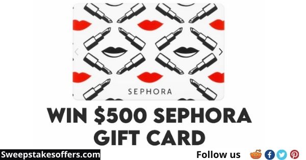 Sephora on X: Want to win a $1,000 gift card? There will be a winner at  every single store—you could be your store's lucky winner! Enter October 17  through October 26. See