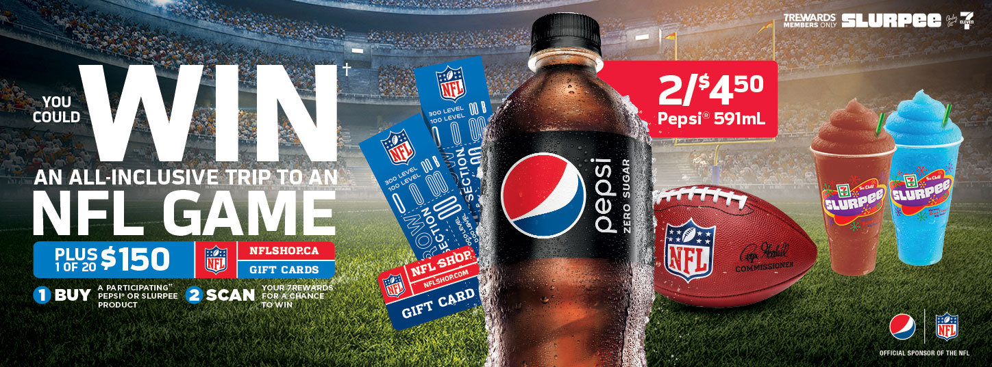 Pepsi 2022 NFL Super Bowl Sweepstakes at MOA - Julie's Freebies